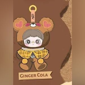 MAYMEI Tiny Bear Cookie Plush Series Blind Box  ginger cola